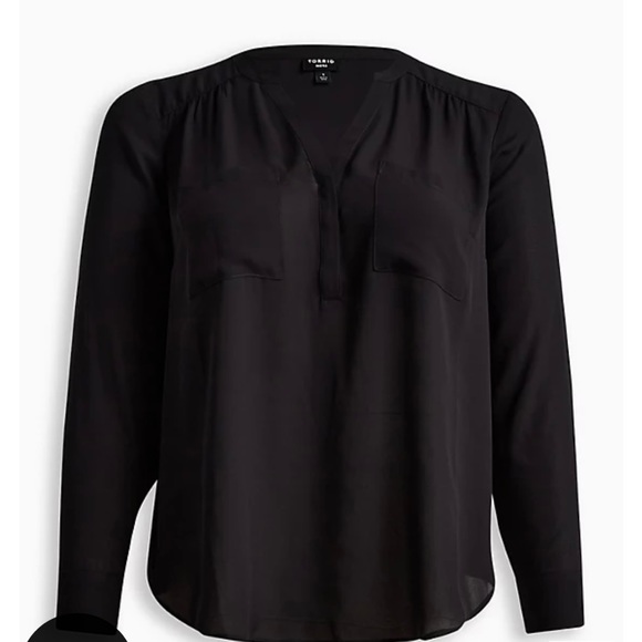 Torrid long sleeve blouse sz3 - Picture 2 of 3